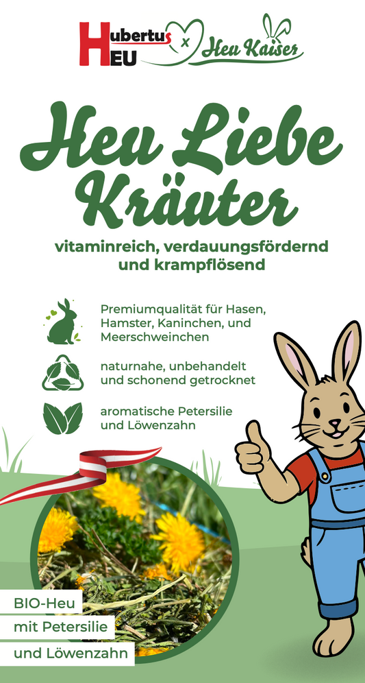Heu Liebe "Kräuter" 2 kg