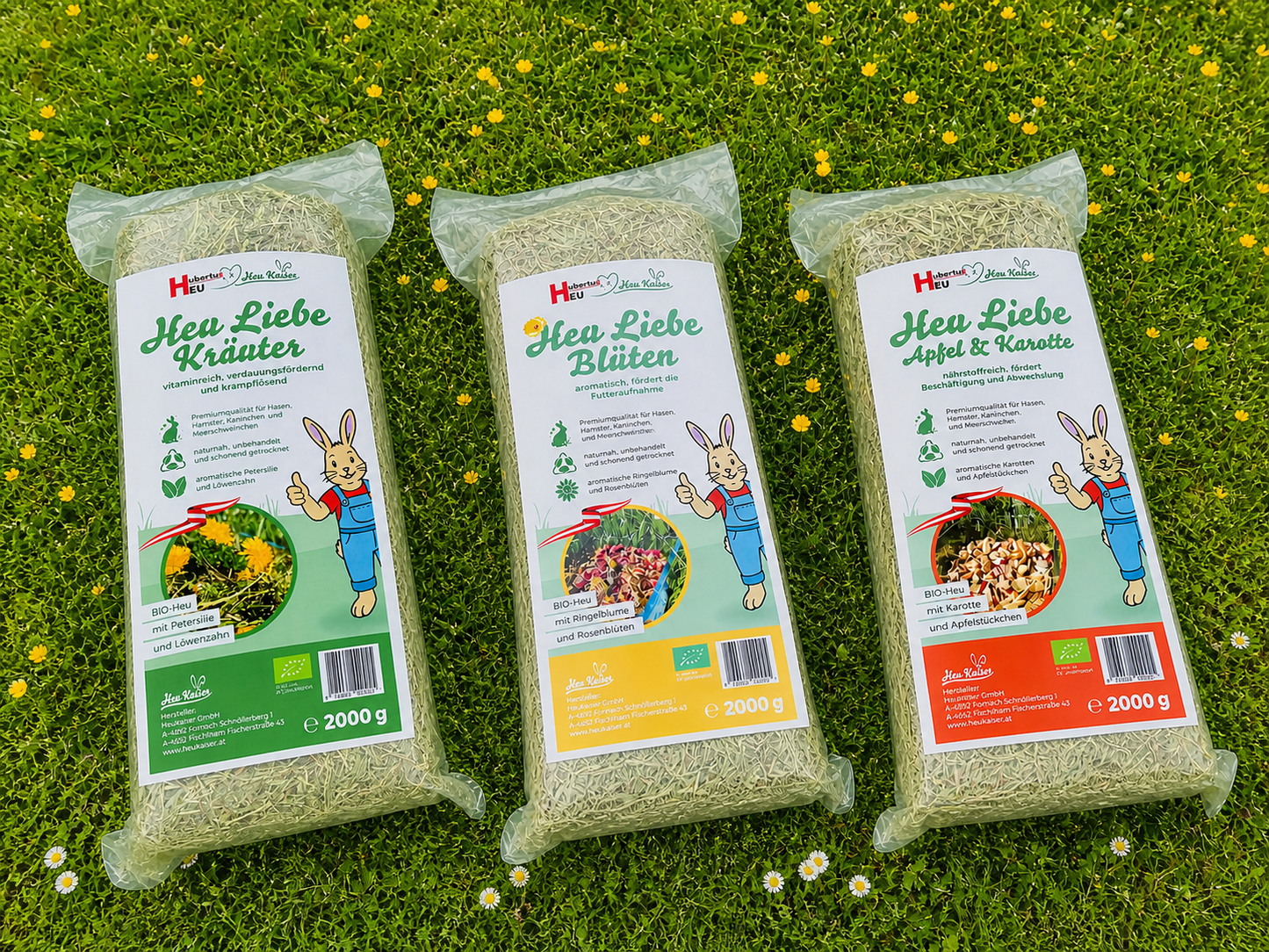 Heu Liebe Probierpaket (3x2kg)