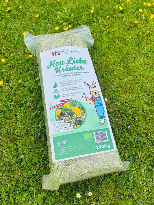 Heu Liebe "Kräuter" 2 kg